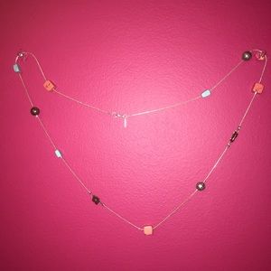 Long beaded necklace